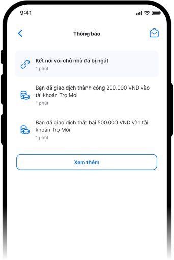 Nhắn tin, trao đổi trực tiếp với chủ trọ