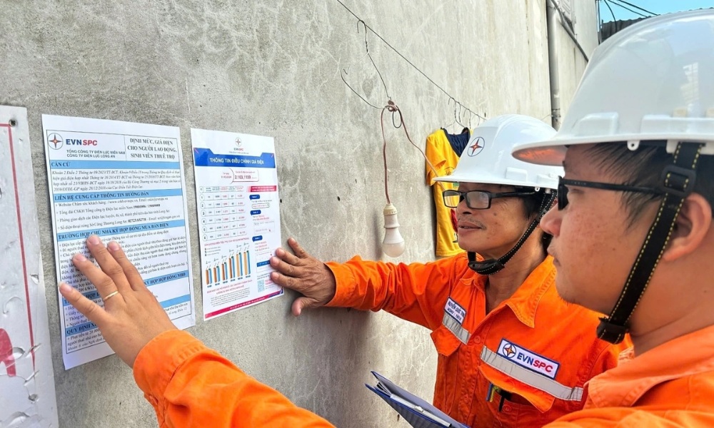 Cách tính giá điện kinh doanh nhà trọ và thủ tục đăng ký 2025