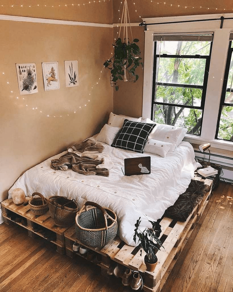 thiết kế phòng trọ không gác đẹp